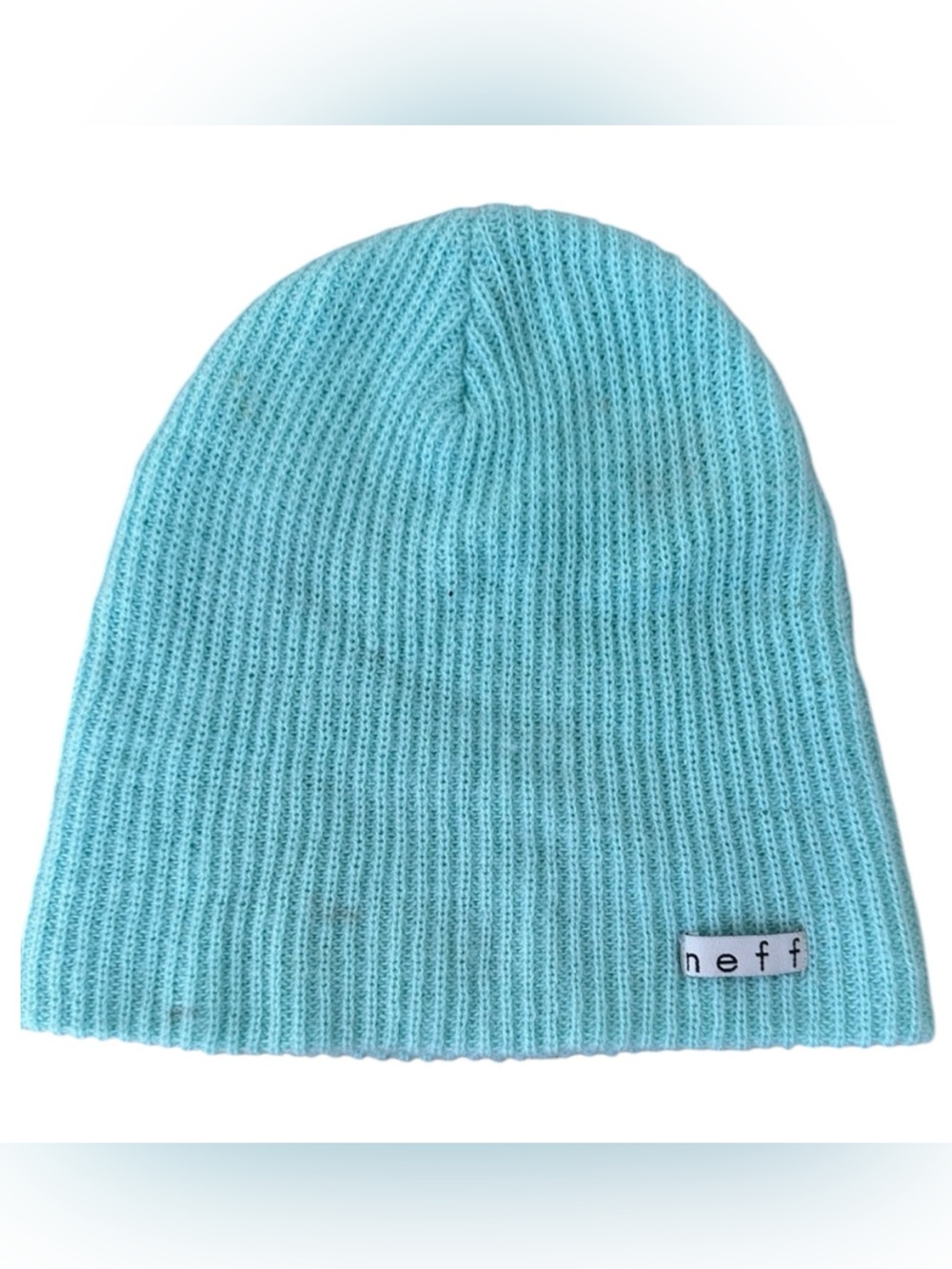 Original Neff Y2K Mint Knit Beanie Skate Streetwear Slouch hat